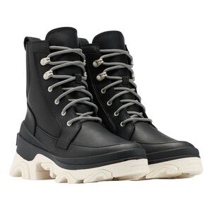 Sorel Brex Boot Lace Women's size 7.5 in Black / Chalk